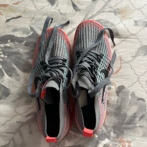 Gray and Pink Nike AirMax Sneakers